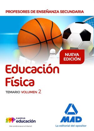 Educación Física (T2). Profesores de Enseñanza Secundaria